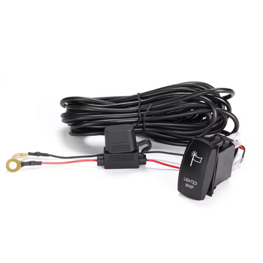 ChodeLights™ Rocker Switch with Blade Fuse Harness